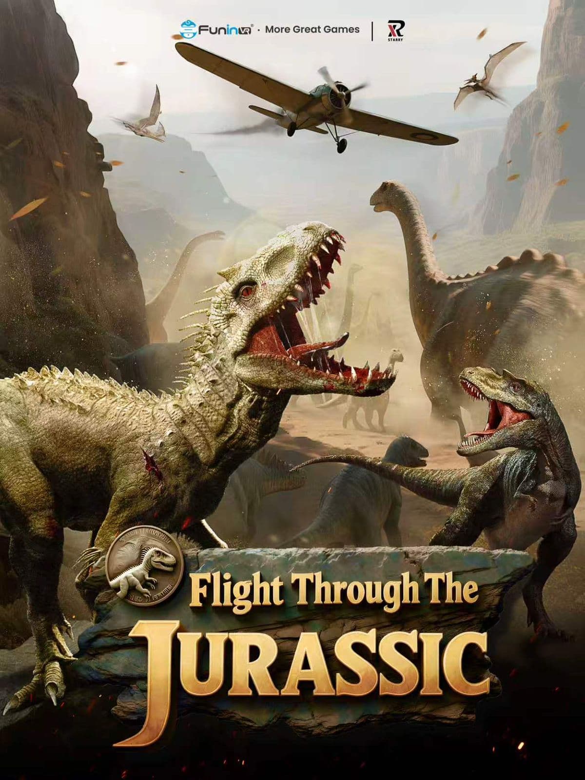 Flight Through the Jurassic